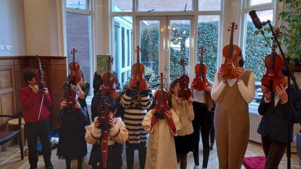 Leerlingen van Adagio Music Studio